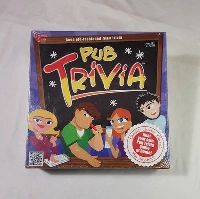 John Herbert's PUB TRIVIA - University Games 2012 Old Fashioned Team Trivia NEW - Image 1 of 4