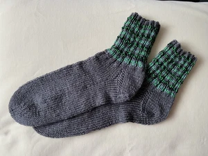 Socken handgestrickt Gr. 44 / 45 - Bild 1 von 1
