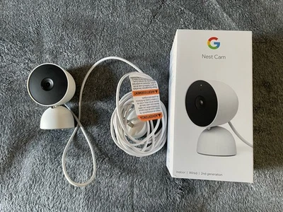 Google Nest GJQ9T Indoor Security Camera Wired - Used Good Condition - Image 1 of 2