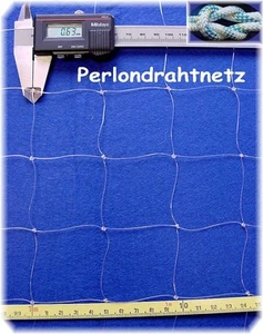 Taubenabwehr, 1,6 METER breit, Taubenschutznetz TRANSPARENT, Taubenabwehrnetz - Bild 1 von 1
