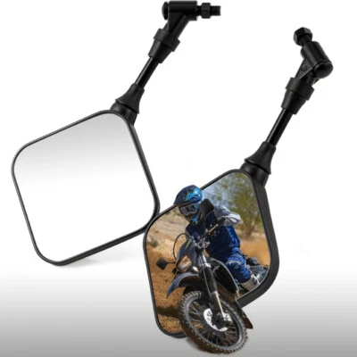 FOR Suzuki DR200 DR250 DR350 DR 200 250 350 DRZ400 DRZ 400 DR650 650 MIRROR - Image 1 of 4