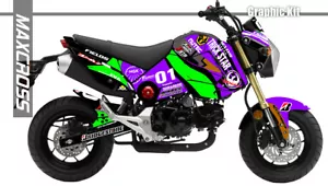 Maxcross Design Graphic kit Full Decal Sticker FOR HONDA 2013-2015 GROM MSX125 - Foto 1 di 3