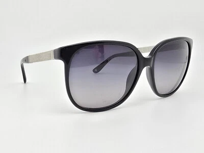 Jimmy Choo Paula 0FA3 Black Silver Glitter Sunglasses FRAME ONLY Italy 57-16-135 - Image 1 of 4