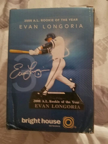 Evan Longoria 2008 American League ROOKIE of the YEAR Figure Statue Figurine SGA Cover