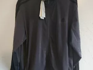 NWT Adidas Originals Men's Track Jacket Gray Black XL - Picture 1 of 3