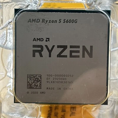 AMD Ryzen Processor * 5 5600G * 5000 Series * 6 Core * New * In Hand - Image 1 of 3