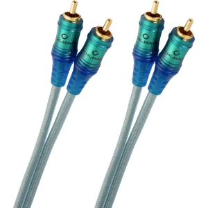 OEHLBACH Ice Blue Audio-Cinch Kabel OFC Miedź 24-karatowe pozłacane HiFi / Kino domowe 1,5m - Zdjęcie 1 z 3