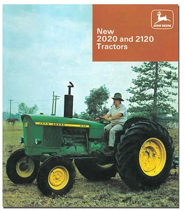 John Deere 2020 2120 Tractor Brochure 1967 to 1972 - Picture 1 of 4