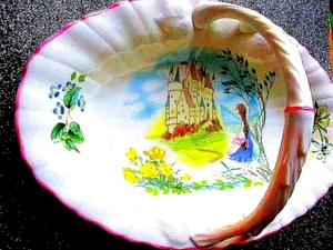 EDLE VINTAGE 1982 PORZELLAN FEE "ZAUBER" SCHALE VON ROYAL WORCESTER - Bild 1 von 5