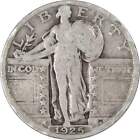 1925 Standing Liberty Quarter G Good 90% Silver 25c Us Type Coin Collectible