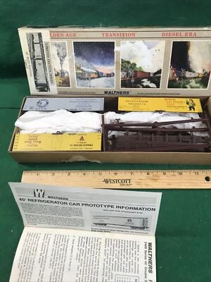 HO 3 Pack Walthers 40’ Beer Reefer W/Wood Ends Kit NOS Nice (HO86128) - Image 1 of 4