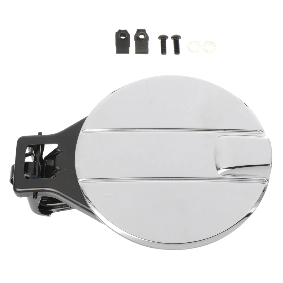 Puerta de combustible genuina GM 2003-2014 Chevrolet GMC Silverado Sierra - cromada 19212251 Foto 1 de 4