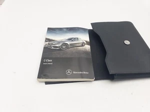 MERCEDES BENZ C CLASS W205 OPERATION OWNER MANUAL HANDBOOK WALLET 2014 - Picture 1 of 13