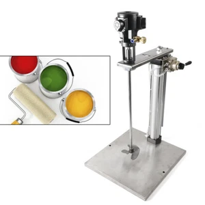 Paint Air Power Pneumatic Mixer 1/2HP W/ Air Lift Pail Lift+Power Stand 5 Gallon - Picture 1 of 18