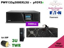 p9593v~ Powerware 9135 5000va UPS 200240v PW9135G5000-XL3U #NewBatts