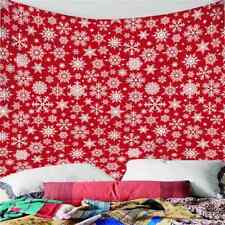 Beautiful Snowflake Shape 3D Wall Hang Cloth Tapestry Fabric Decorations Decor