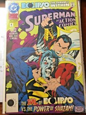 SUPERMAN ACTION COMICS ANNUAL #4 FIRST PRINT DC COMICS (1992)  SHAZAM ECLIPSO