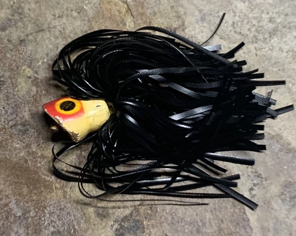 Fly Popper vintage. Negro con cabeza amarilla. Raro. Buen estado Foto 1 de 4