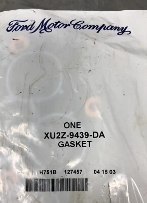 Junta colector de admisión motor Windstar 96-98 XU2Z9439DA Ford OEM NOS Foto 1 de 3