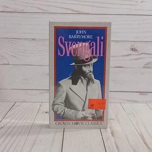 Svengali VHS 1931 Horror / Thriller John Barrymore Crown Movie Classics SEALED - Picture 1 of 9