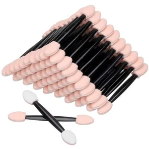 2.44" Disposable Eyeshadow Brushes Sponge Makeup Applicators Dual Sides, 200Pcs - Picture 1 of 7