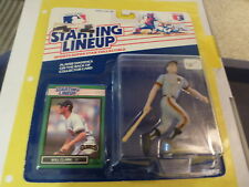 1989 Kenner WILL CLARK  MINT IN PACKAGE  FIGURE AND CARD ON NICE CARD PACKAGE