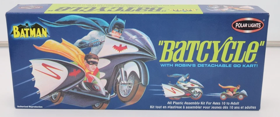 2003 Polar Lights Batman Batcycle Model Kit 6902