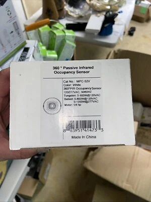 Ceiling sensor 360 PASSIVE INFRARED LINE voltage occupancy motion Enerlites/MPC - Image 1 of 3