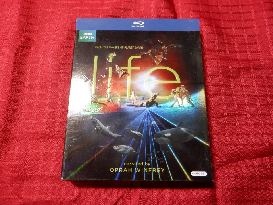 Bluray - 4-Disc Box Set - Life - Narrated By Oprah Winfrey - Great Condition - Image 1 of 1