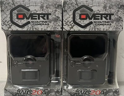 2 pack of COVERT CC0005 Trail Camera - Brown AT&T cell cam - Image 1 of 2