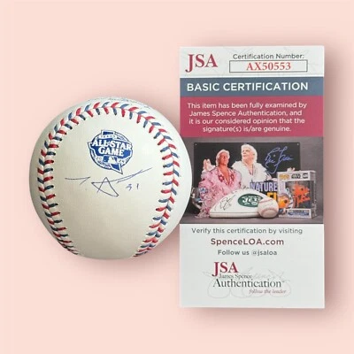 Tyler Anderson Signed Autographed 2024 All Star Game ASG Baseball Dodgers JSA - Image 1 of 2