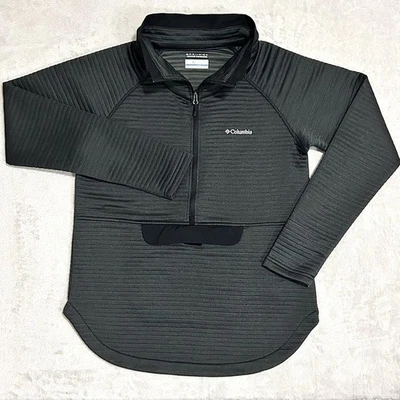 Pullover Columbia Omni-Wick Advanced Evaporation 1/2 cremallera para mujer S gris capa media Foto 1 de 4