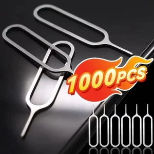 100Pcs Anti-Lost SIM Card Removal Tool Ejecting Removal Needle Mobile Phone - Zdjęcie 1 z 22