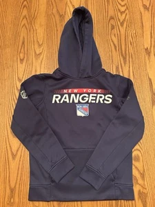 NY Rangers Pullover Fleece Hoodie Small Child’s Size 8 - Picture 1 of 16