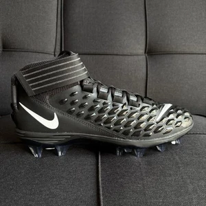 Nike Force Savage Pro 2 Football Cleats Black AH4000-002 Men’s Size 10 New - Picture 1 of 17
