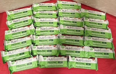 💕25 Nutrisystem Prosync Peanut Butter Chocolate Protein BARS Shake BB June 2026 - Image 1 of 4