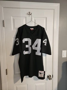 100% Authentic Mitchell & Ness 1990 LA Raiders Bo Jackson Jersey Sz 44 L - Picture 1 of 4