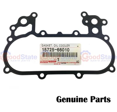 Genuine Toyota LandCruiser FZJ73 FZJ71 1FZ 4.5 Petrol Oil Cooler Cover Gasket - Image 1 of 2