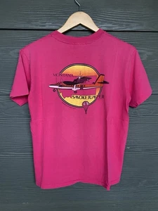 Vintage 80s 1983 Montana Smoke Jumpers T-Shirt Red Firefighter Fireman Missoula - Bild 1 von 9