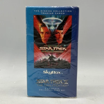 Skybox Star Trek V The Final Frontier Conjunto Completo de Cartas Coleção 1994 - Imagem 1 de 4