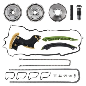 M271 Timing Chain Kit & Camshaft Adjusters For Mercedes C204 A207 C207 SLK R172 - Picture 1 of 12