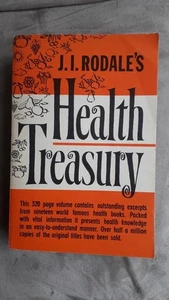 J J Rodale's Health Treasury - VERY GOOD condItion 1962 paperback - Picture 1 of 1