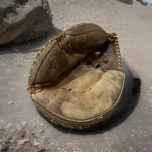 Vintage McGraw #162 professionelles Modell erstklassiges Steerhide RHT Catchers Mitt Handschuh - Bild 1 von 12