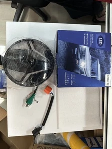 ˜7 Inch LED Headlight 1 PCS Round Headlamp With High Low Beam DRL Turn Signal - Picture 1 of 12