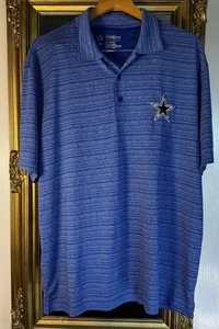 Dallas Cowboys Authentic Men’s Blue Collar Shirt NFL XL Short Sleeve Football - Picture 1 of 9