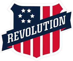 New England Revolution Soccer Vinyl Decal Sticker Car Truck Bumper Laptop Mug - Picture 1 of 1