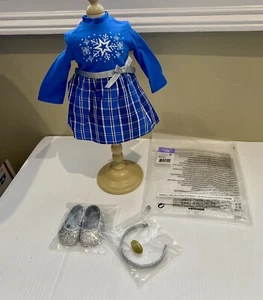 NIB American Girl Truly Star & Snow Set -NO DOLL - For 18” Doll 3pcs - Imagen 1 de 9
