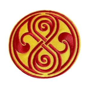 Parche Doctor Who Rassilon Sello Hierro Sin Usar De Colección - Imagen 1 de 1