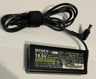 Genuine Sony VGP-AC19V48 19.5V 3.3A AC/DC Power Supply Adapter Laptop Charger  - Image 1 of 3