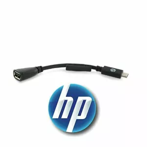 HP USB-C to USB-A Cable Dongle Converter Part No. 835880-001 - Picture 1 of 3